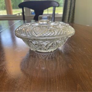 KIG Malaysia Crystal Candy Dish With Lid